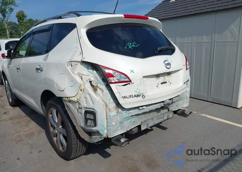 2014 Nissan Murano Le from USA, damaged, VIN JN8AZ1MWXEW508337